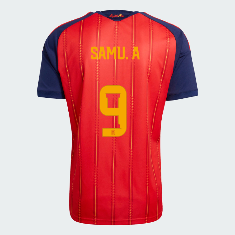 Spain Home SAMU. A 9 Jersey 2026