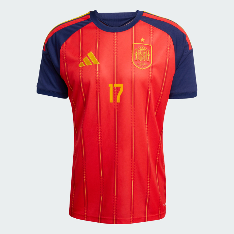 Spain Home WILLIAMS JR 17 Jersey 2026 - Image 2