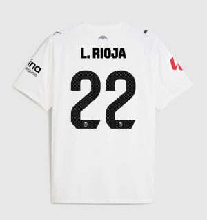 Valencia CF Home L. RIOJA 22 Jersey 25-26