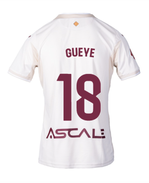 Villarreal Away GUEYE 18 Jersey 25-26