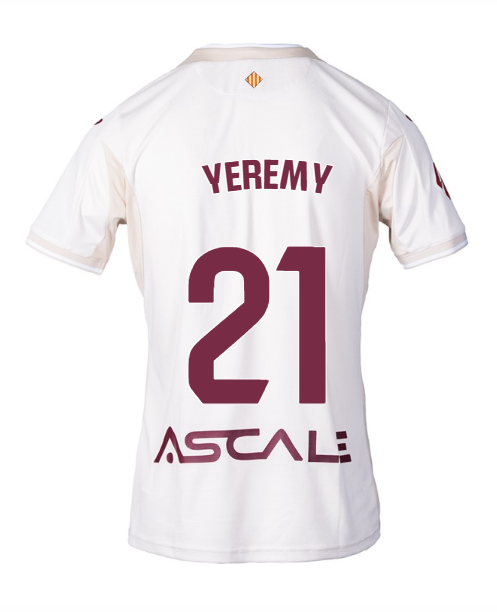 Villarreal Away YEREMY 21 Jersey 25-26