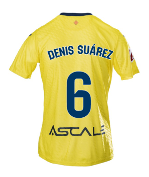 Villarreal Home DENIS SUÁREZ 6 Jersey 25-26