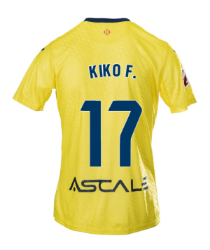 Villarreal Home KIKO F. 17 Jersey 25-26