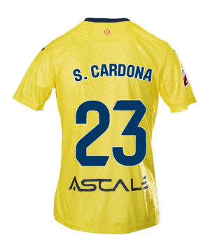 Villarreal Home S. CARDONA 23 Jersey 25-26