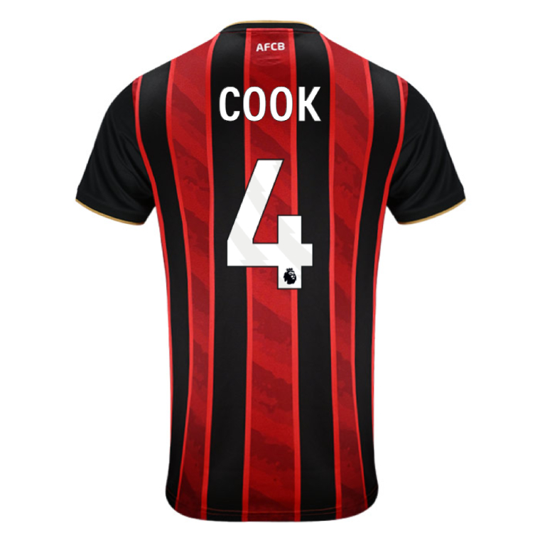 Bournemouth Home COOK 4 Jersey 25-26