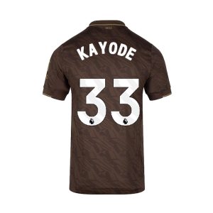 Brentford Away KAYODE 33 Jersey 25-26