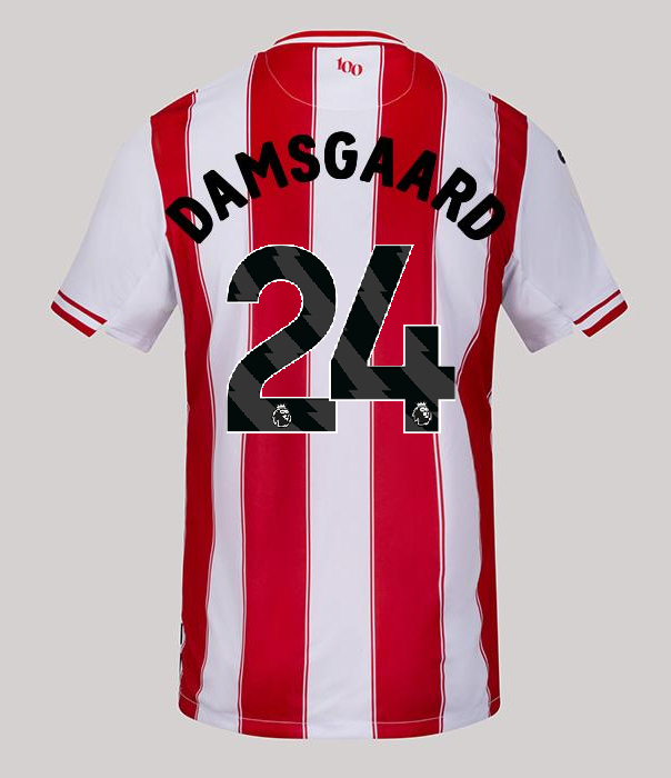 Brentford Home DAMSGAARD 24 Jersey 25-26