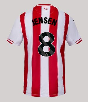 Brentford Home JENSEN 8 Jersey 25-26