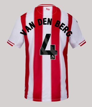 Brentford Home VAN DEN BERG 4 Jersey 25-26