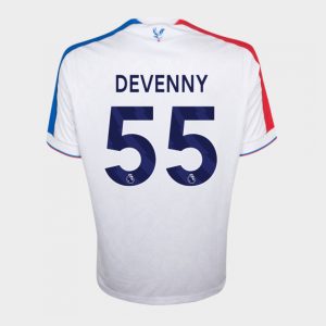 Crystal Palace Third DEVENNY 55 Eagle White Jersey 25-26