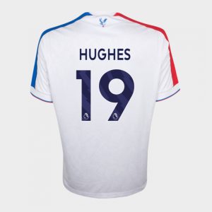 Crystal Palace Third HUGHES 19 Eagle White Jersey 25-26