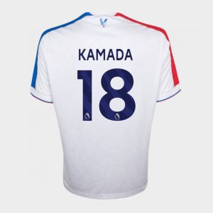 Crystal Palace Third KAMADA 18 Eagle White Jersey 25-26