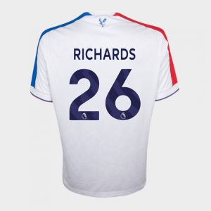 Crystal Palace Third RICHARDS 26 Eagle White Jersey 25-26