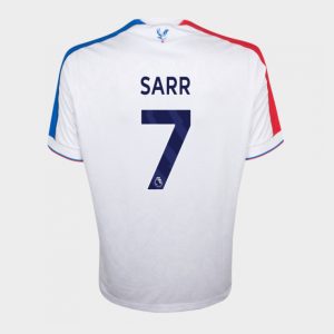 Crystal Palace Third SARR 7 Eagle White Jersey 25-26