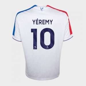 Crystal Palace Third YÉREMY 10 Eagle White Jersey 25-26
