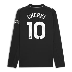 Manchester City Away Long Sleeve CHERKI 10 Jersey 25-26