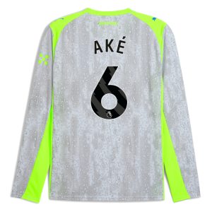 Manchester City Third Long Sleeve AKÉ 6 Jersey 25-26