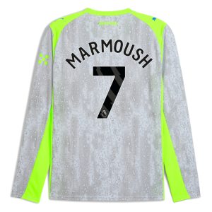 Manchester City Third Long Sleeve MARMOUSH 7 Jersey 25-26