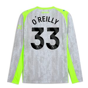 Manchester City Third Long Sleeve O'REILLY 33 Jersey 25-26
