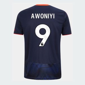 Nottingham Forest Third AWONIYI 9 Third Jersey 25-26