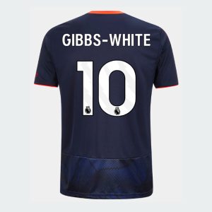 Nottingham Forest Third GIBBS-WHITE 10 Third Jersey 25-26