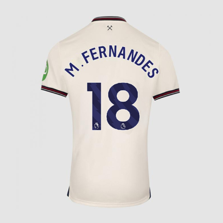 West Ham United Away M.FERNANDES 18 Jersey 25-26