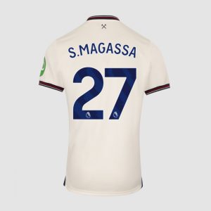 West Ham United Away S.MAGASSA 27 Jersey 25-26