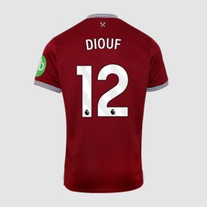West Ham United Home DIOUF 12 Jersey 25-26