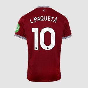 West Ham United Home L.PAQUETÁ 10 Jersey 25-26