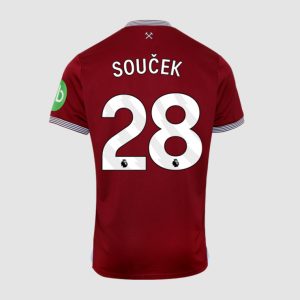 West Ham United Home SOUČEK 28 Jersey 25-26