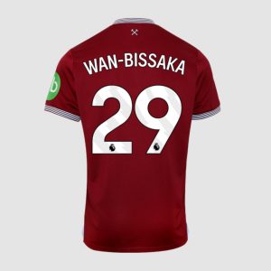 West Ham United Home WAN-BISSAKA 29 Jersey 25-26