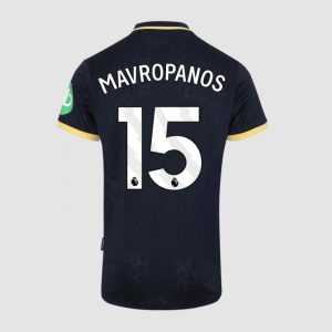West Ham United Third MAVROPANOS 15 Jersey 25-26