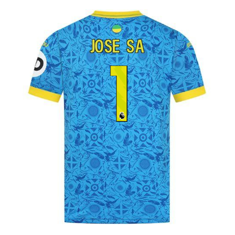 Wolverhampton Wanderers Third JOSE SA 1 Jersey 25-26